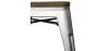 Tabouret Design Industriel - Bois et Acier - 45cm -Stylix image 7