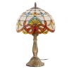 Lampe de Table Tiffany - Lampe de Salon - Vintage image 7