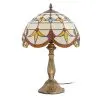Lampe de Table Tiffany - Lampe de Salon - Vintage image 7
