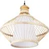 Lampe de plafond en bambou - Lampe suspendue stile Boho Bali - Amara image 7