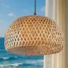 Lampe de plafond en bambou - Lampe suspendue de style Boho Bali - Talli image 7