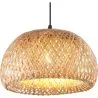 Lampe de plafond en bambou - Lampe suspendue de style Boho Bali - Talli image 7