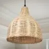 Lampe de plafond en bambou - Lampe suspendue de stile Boho Bali - Baro image 7