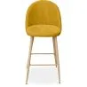 Tabouret tapissé en tissu - design scandinave - 76cm - Evelyne image 7