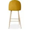 Tabouret tapissé en tissu - design scandinave - 76cm - Evelyne image 7
