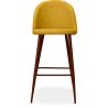 Tabouret rembourré en tissu - Design scandinave - 76cm - Evelyne image 7