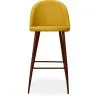 Tabouret rembourré en tissu - Design scandinave - 76cm - Evelyne image 7