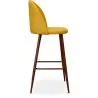 Tabouret rembourré en tissu - Design scandinave - 76cm - Evelyne image 7