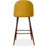 Tabouret rembourré en tissu - Design scandinave - 76cm - Evelyne image 7