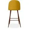 Tabouret rembourré en tissu - Design scandinave - 76cm - Evelyne image 7