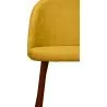 Tabouret rembourré en tissu - Design scandinave - 76cm - Evelyne image 7
