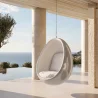 Fauteuil Suspendu Design en Forme d'Oeuf - Revêtu de Tissu - Eny image 7