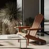 Chaise d'extérieur en bois avec accoudoirs - Chaise de jardin Adirondack - Adirondack image 7