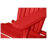 Chaise d'extérieur en bois avec accoudoirs - Chaise de jardin Adirondack - Adirondack image 7