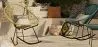 Chaise d'extérieur - Chaise à bascule de jardin - Acapulco image 7