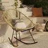 Chaise d'extérieur - Chaise à bascule de jardin - Acapulco image 7