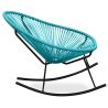 Chaise d'extérieur - Chaise à bascule de jardin - Acapulco image 7