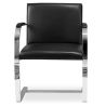 Chaise de bureau avec accoudoirs - Chaise de bureau recouverte de cuir - Brama image 7