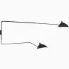 Lampe de Bureau - Applique Murale - 2 Bras Noir - George image 7
