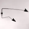Lampe de Bureau - Applique Murale - 2 Bras Noir - George image 7