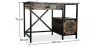 Bureau en Bois avec Tiroirs - Design Industriel - Nashville image 7