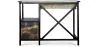 Bureau en Bois avec Tiroirs - Design Industriel - Nashville image 7