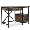 Bureau en Bois avec Tiroirs - Design Industriel - Nashville image 7
