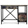Bureau en Bois avec Tiroirs - Design Industriel - Nashville image 7
