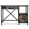 Bureau en Bois avec Tiroirs - Design Industriel - Nashville image 7