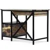 Bureau en Bois avec Tiroirs - Design Industriel - Nashville image 7