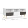 Meuble TV en Bois - Design Scandinave - Egil image 7