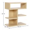 Étagère basse de style scandinave avec 5 compartiments - Bois image 7