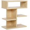 Étagère basse de style scandinave avec 5 compartiments - Bois image 7