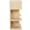 Étagère basse de style scandinave avec 5 compartiments - Bois image 7