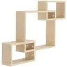 Étagère Murale en Bois - Design de Boîtes - Boxes image 7