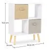 Petite Bibliothèque en Bois - Design Scandinave - Honk image 7