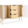 Buffet en Bois - Design Scandinave - 3 tiroirs - Roger image 7
