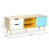 Meuble TV en Bois - Design Scandinave -  Axe image 7