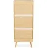 Buffet en Bois - Design Scandinave - 4 compartiments - Roin image 7