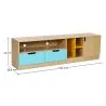 Meuble TV en Bois - Design Scandinave - Yani image 7