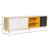 Meuble TV en Bois - Design Scandinave - Bena image 7