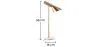 Lampe Flexo - Lampe de Bureau - Marbre et Métal - Celio image 7