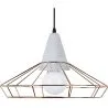 Lampe de plafond de style rétro - Lampe suspendue en métal et béton - Giotto image 7