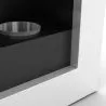 Cheminée bio éthanol murale contemporaine blanche - VPF-FD50-WHITE image 7