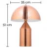 Lampe de Table - Lampe de Salon Design - Donato image 7