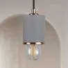 Lampe de plafond - Lampe suspendue - Métal et béton - Felippo image 7