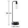 Lampe de Table - Lampe de Bureau Design Tube - Giulio image 7