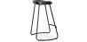 Tabouret de Bar - Design Industriel - Bois & Métal - 66 cm - Adriel image 7