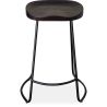 Tabouret de Bar - Design Industriel - Bois & Métal - 66 cm - Adriel image 7