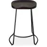 Tabouret de Bar - Design Industriel - Bois & Métal - 66 cm - Adriel image 7